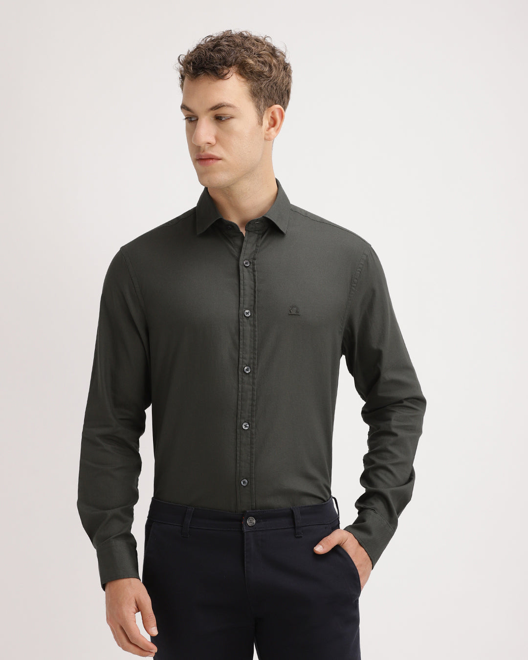 Breyo - Regular Fit Plain Shirt