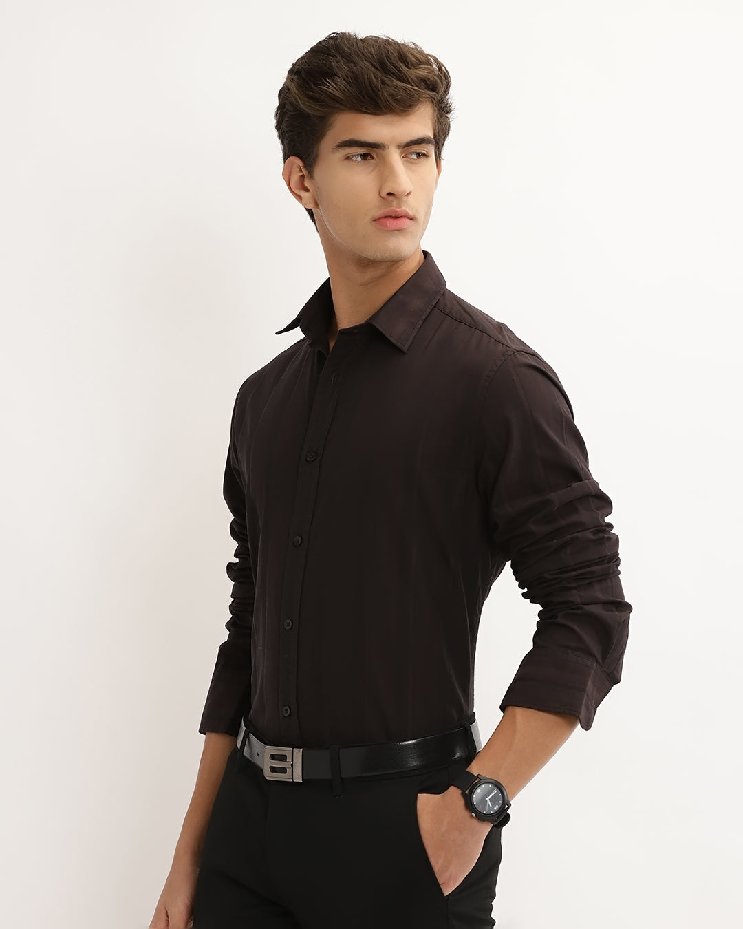 Torin - Regular Fit Dobby Striped Shirt