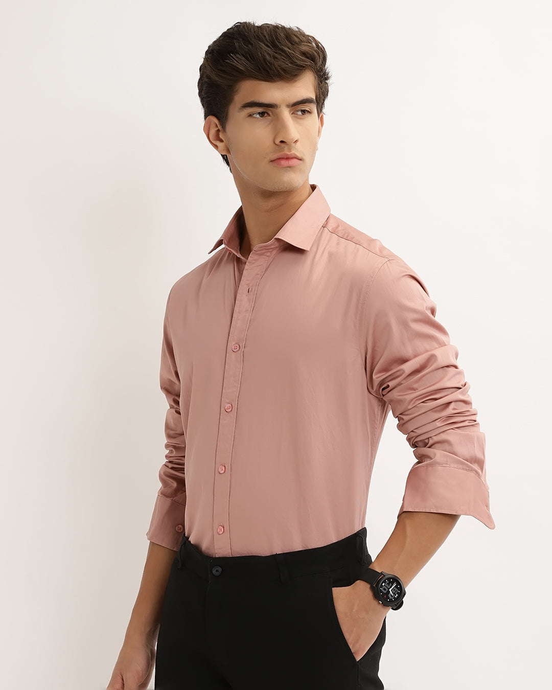 Breyo - Regular Fit Plain Shirt