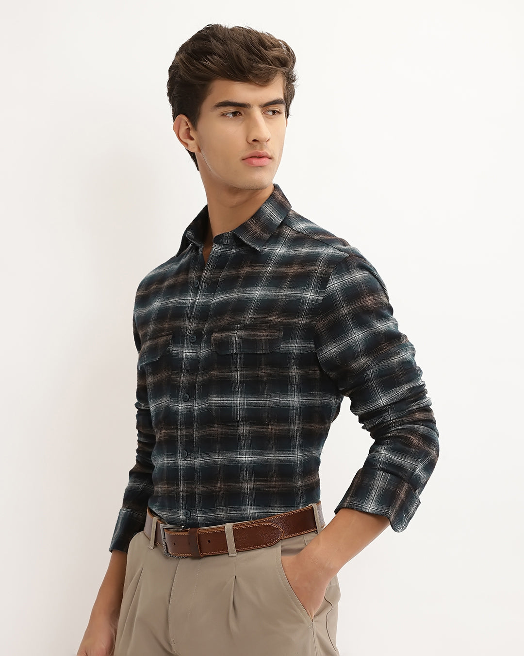 Avren - Regular Fit Checked Shirt