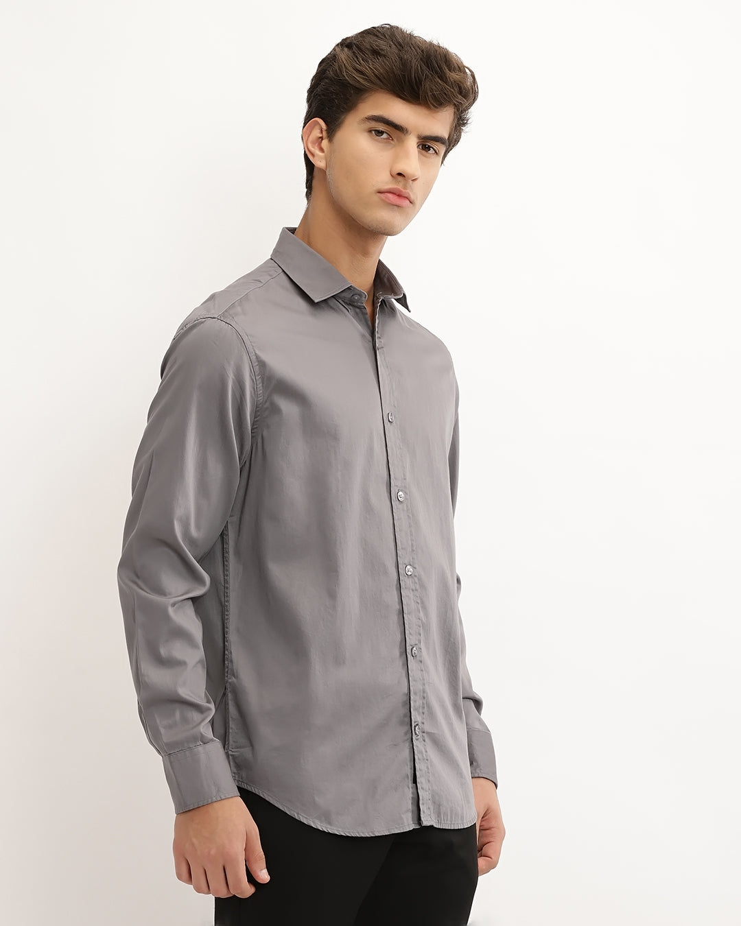 Breyo - Regular Fit Plain Shirt