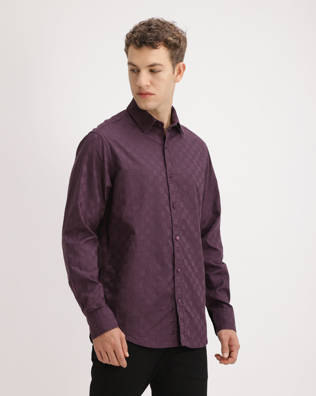 Torin - Regular Fit Dobby Striped Shirt