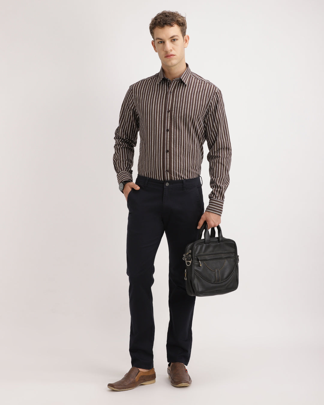 Daryon - Regular Fit Striped Shirt