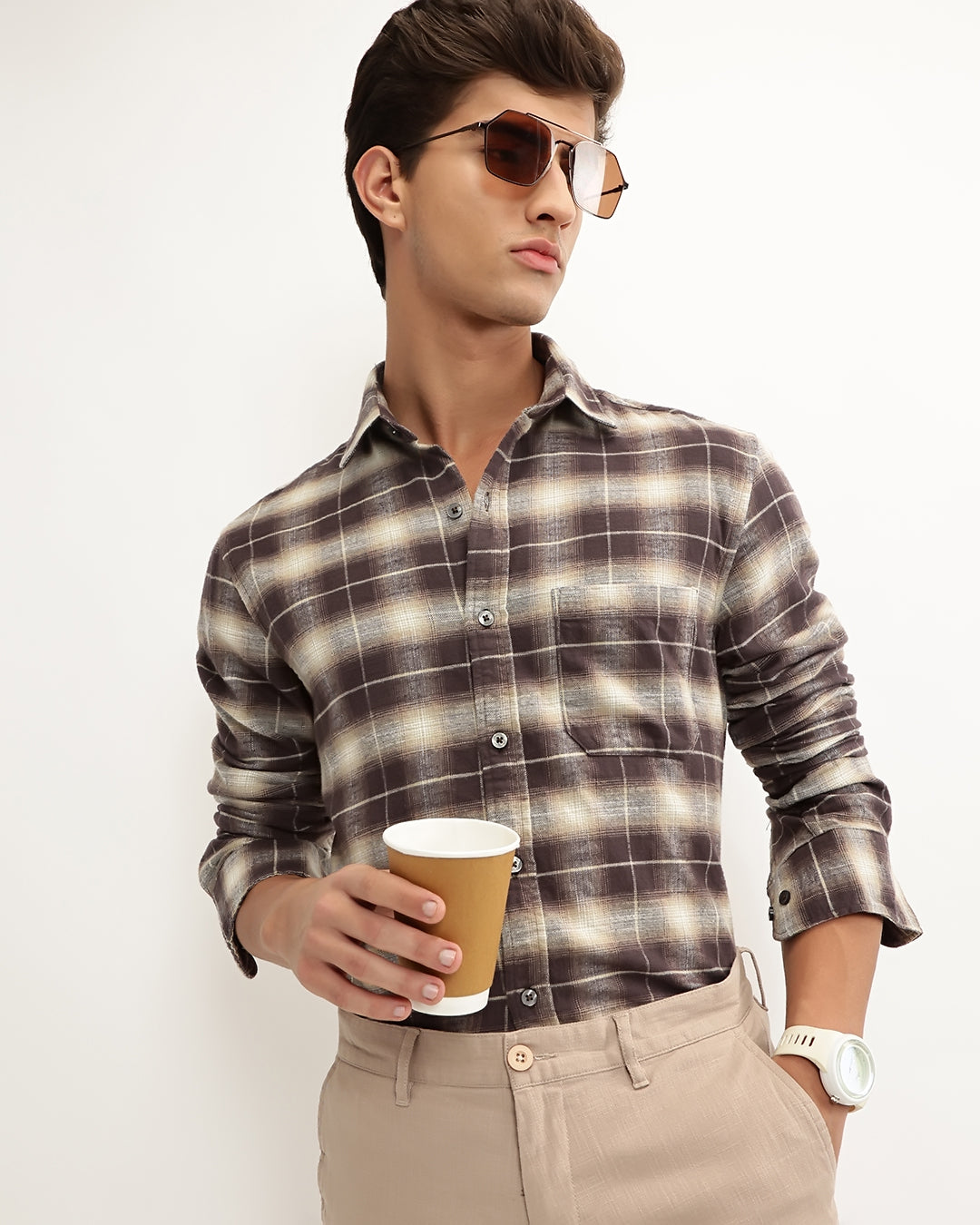 Avren - Regular Fit Checked Shirt