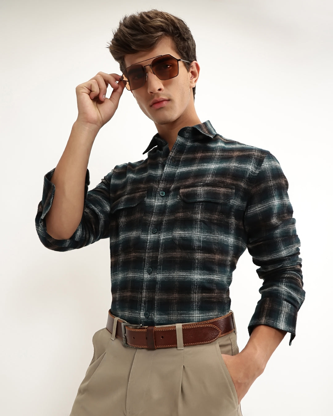 Avren - Regular Fit Checked Shirt