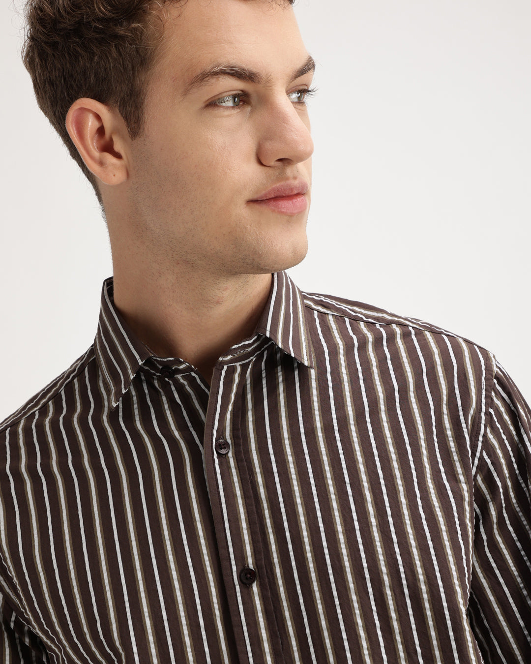 Daryon - Regular Fit Striped Shirt