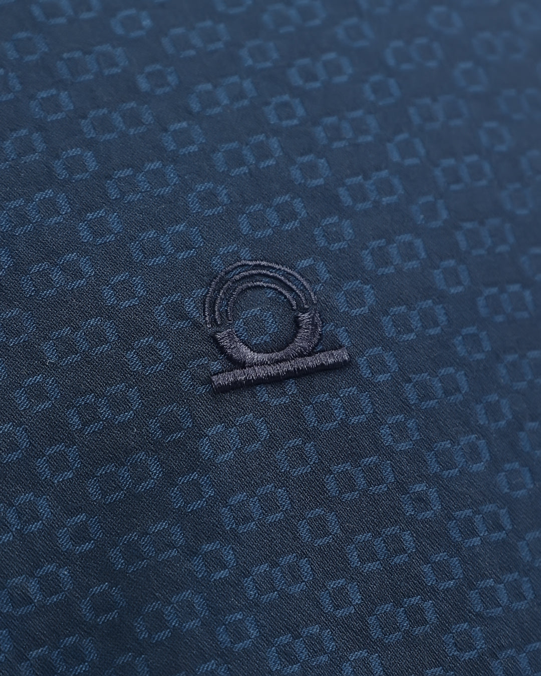 Torin - Regular Fit Dobby Geometric Print Shirt