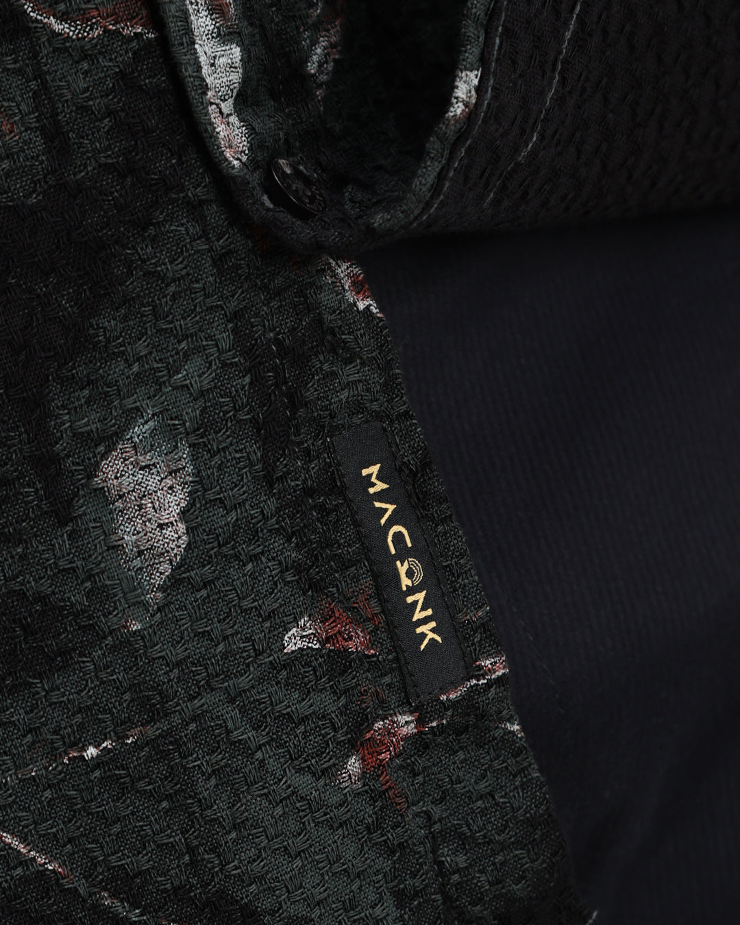 Torin - Regular Fit Dobby Geometric Print Shirt