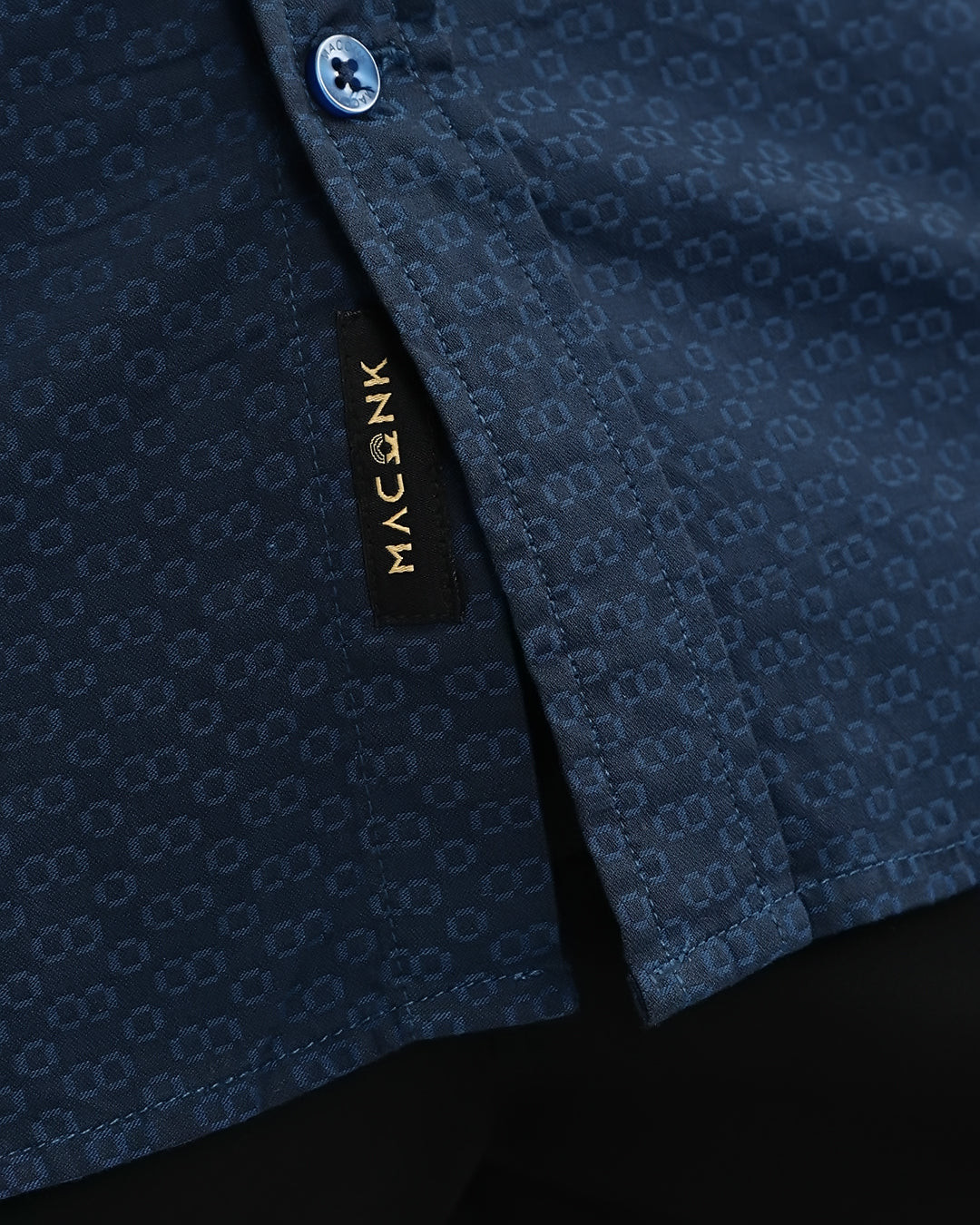 Torin - Regular Fit Dobby Geometric Print Shirt