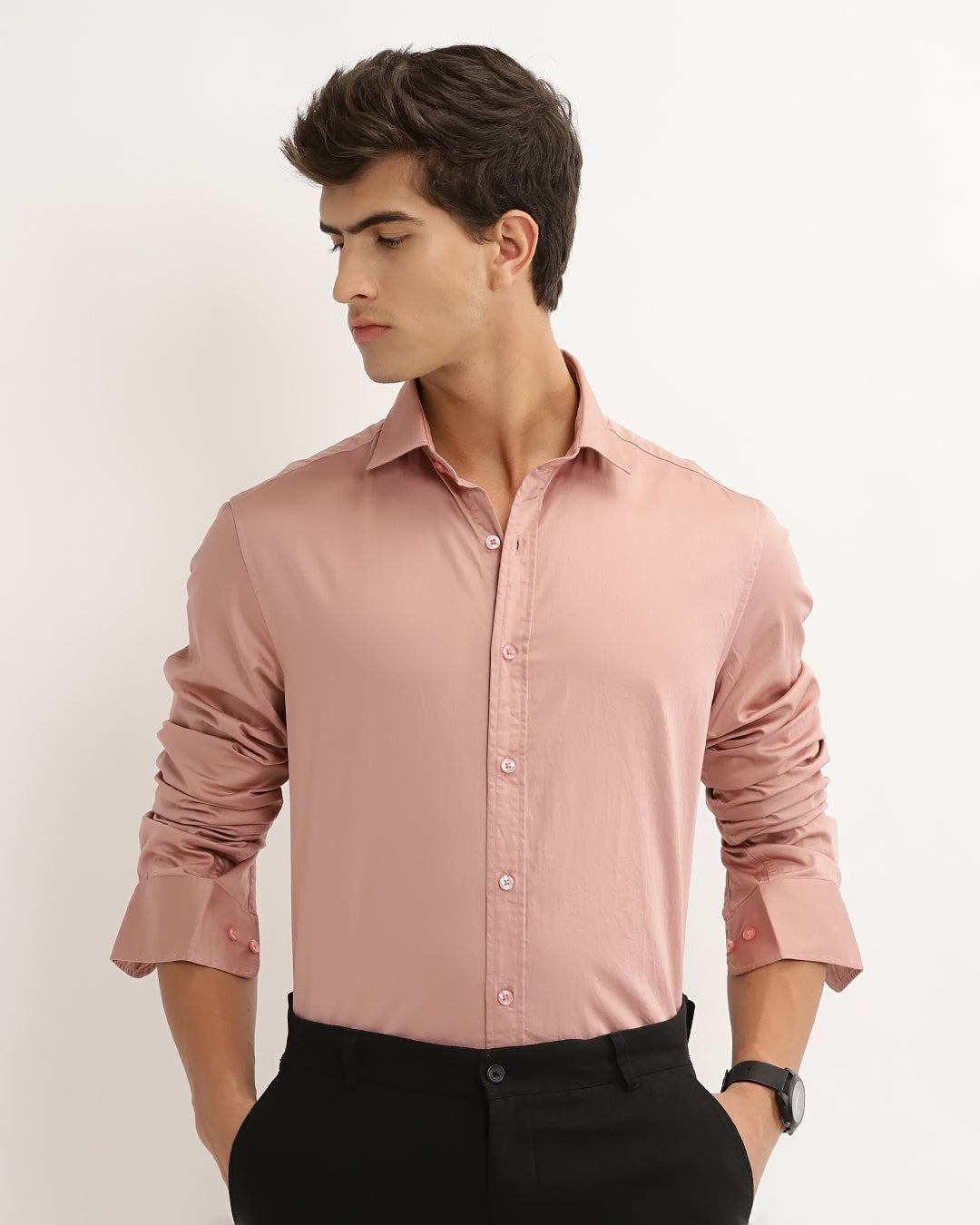 Breyo - Regular Fit Plain Shirt