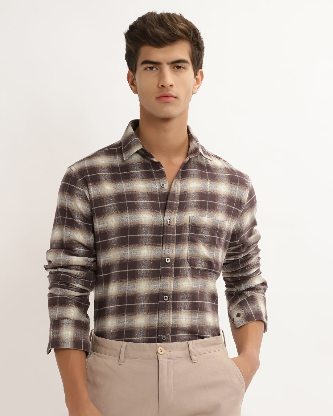 Avren - Regular Fit Checked Shirt