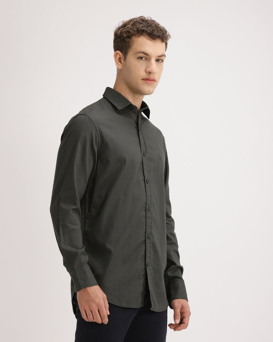 Breyo - Regular Fit Plain Shirt