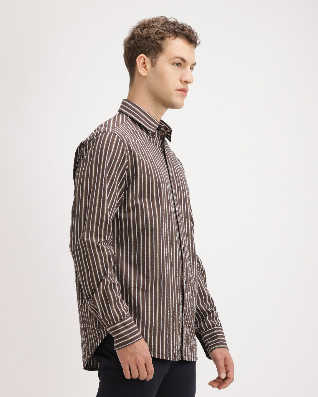 Daryon - Regular Fit Striped Shirt