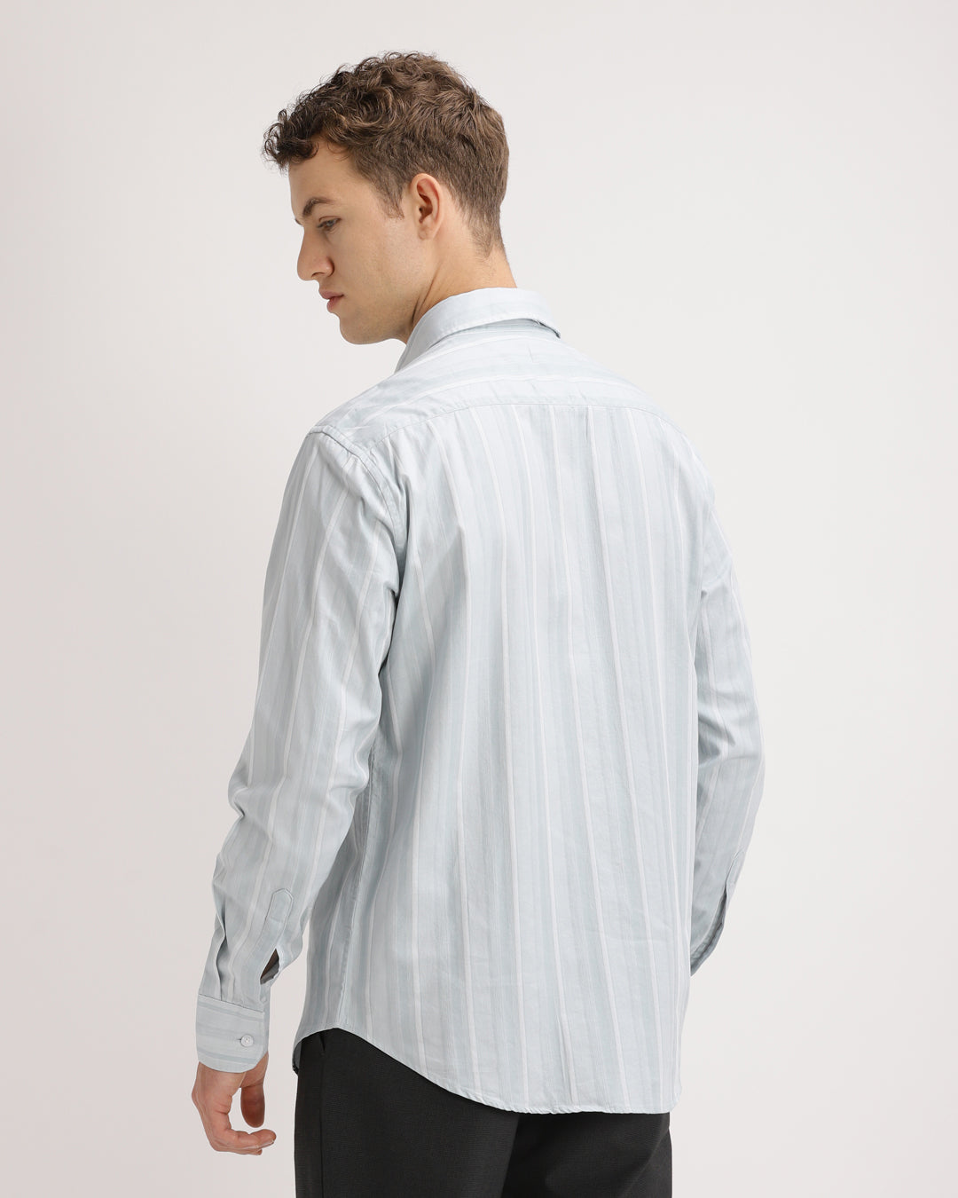 Torin - Regular Fit Dobby Striped Shirt