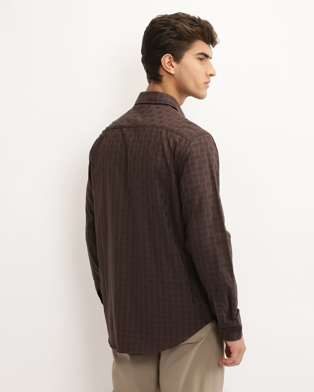 Torin - Regular Fit Dobby Striped Shirt