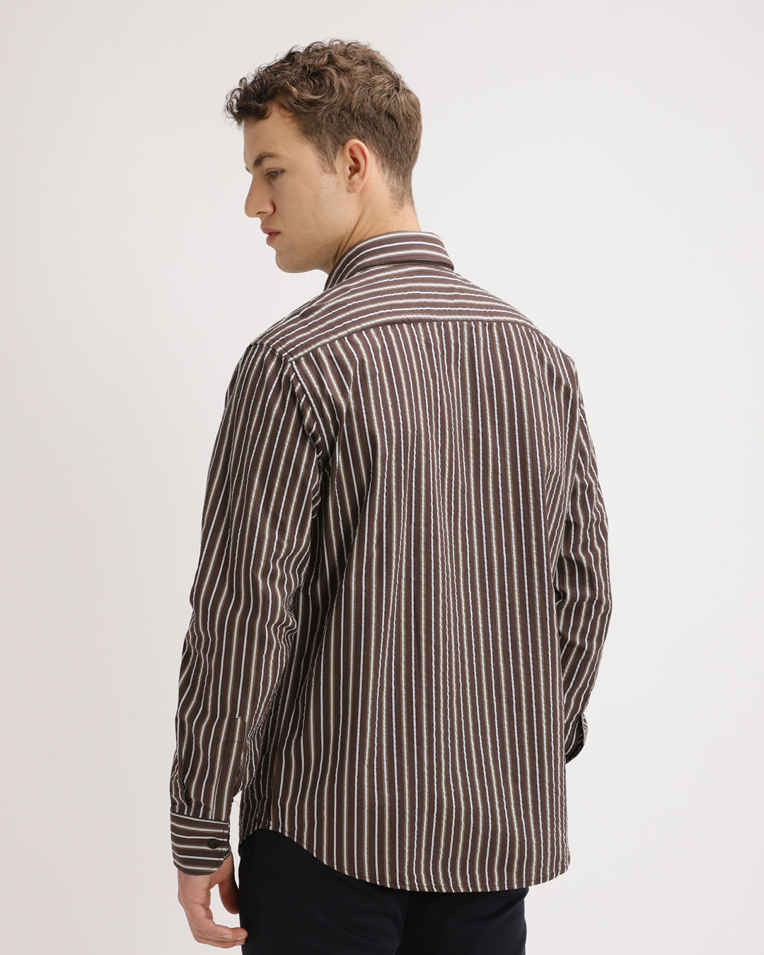 Daryon - Regular Fit Striped Shirt