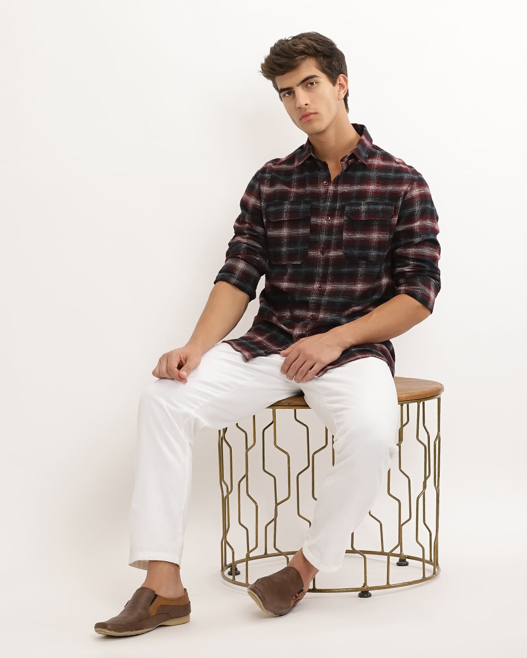 Avren - Regular Fit Checked Shirt