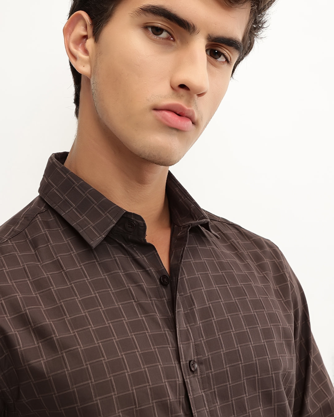 Torin - Regular Fit Dobby Striped Shirt