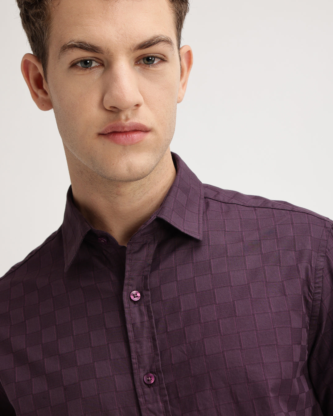 Torin - Regular Fit Dobby Striped Shirt