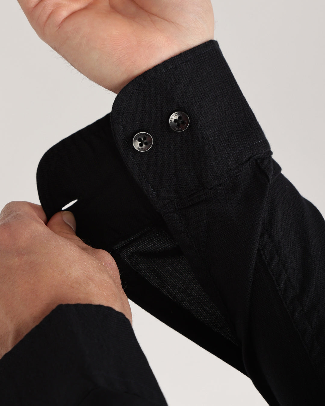 Drixel- Regular Fit Satin Plain Shirt