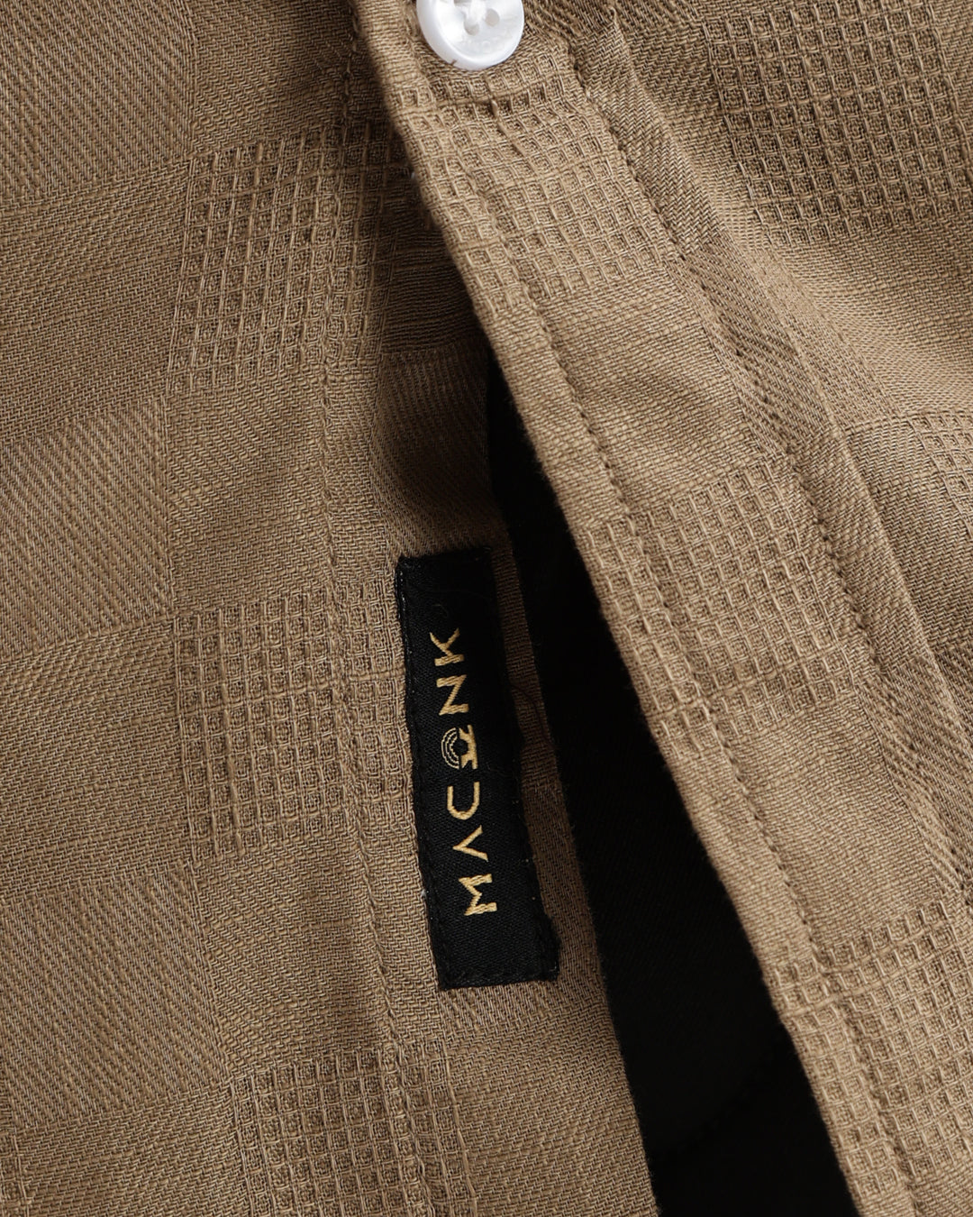 Rivon - Regular Fit Dobby Checked Shirt